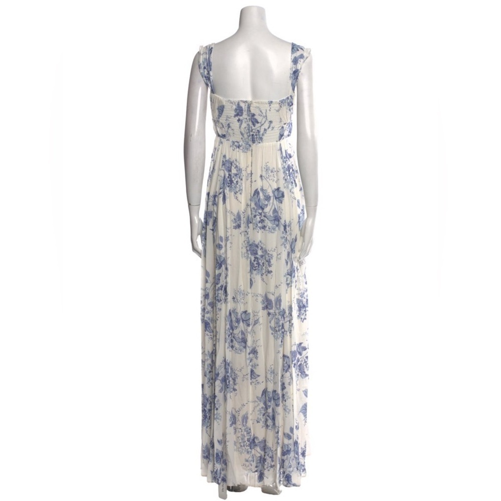 REFORMATION Jayde Pale Blue Floral Maxi Dress Size 2 NWT - Picture 12 of 12